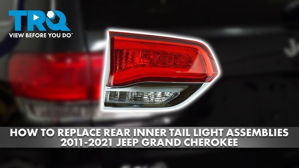 how to replace tail light assembly jeep grand cherokee