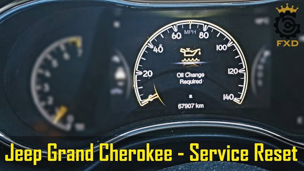 how to reset oil life on jeep grand cherokee 2015