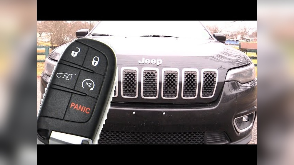 how to start jeep cherokee with emergency key