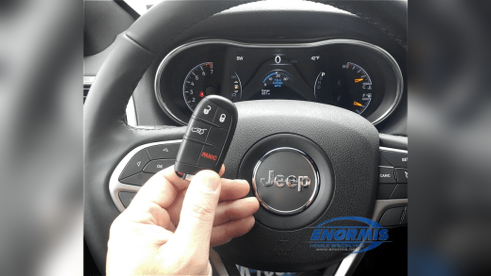 how to start jeep cherokee with key fob