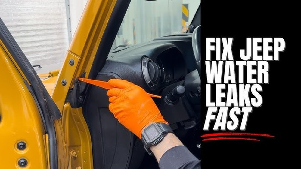 how to stop my jeep from leaking