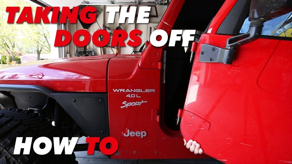 how to take off jeep tj doors