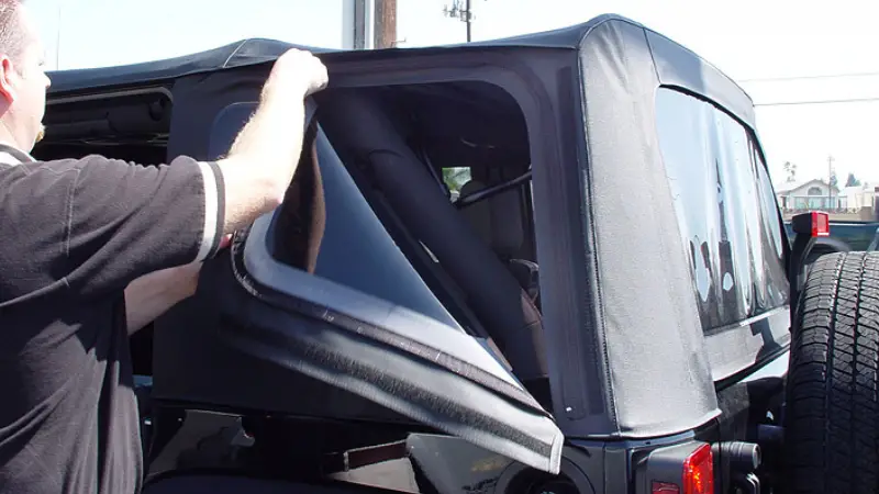 How to Tint Jeep Soft Top Windows