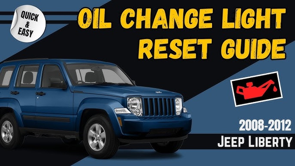 how to turn off change oil light jeep liberty