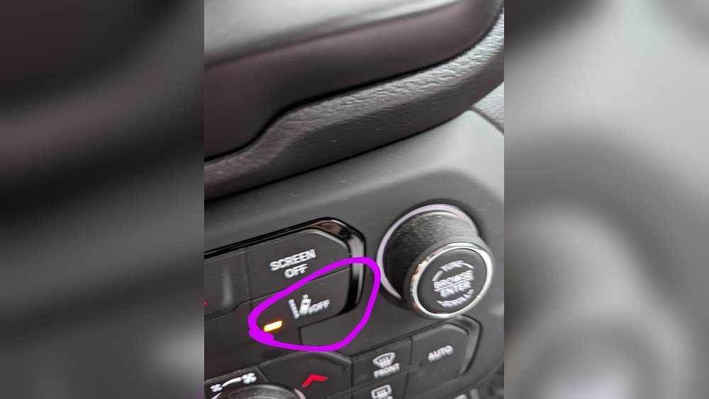 how to turn off lane assist jeep renegade