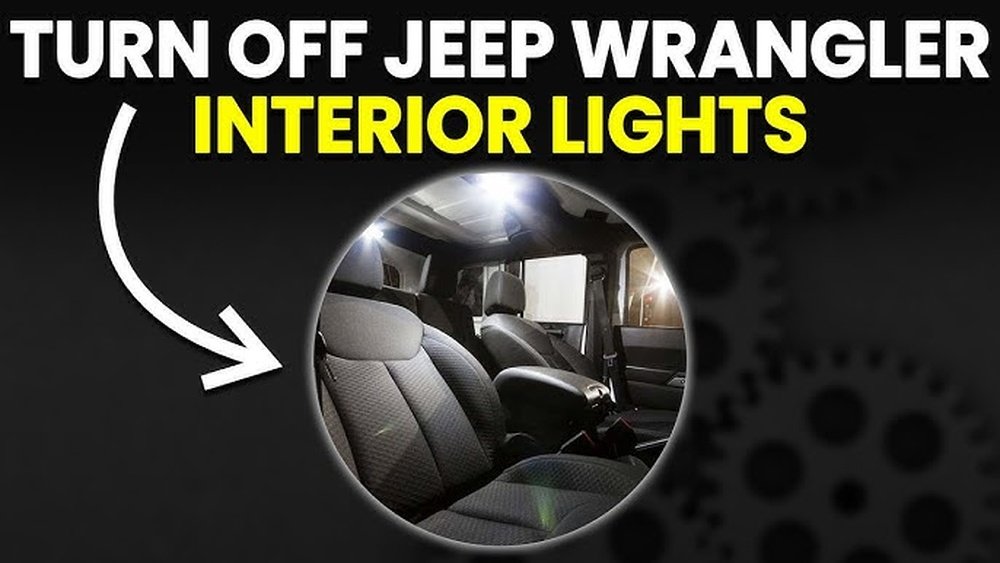 how to turn off lights inside jeep wrangler