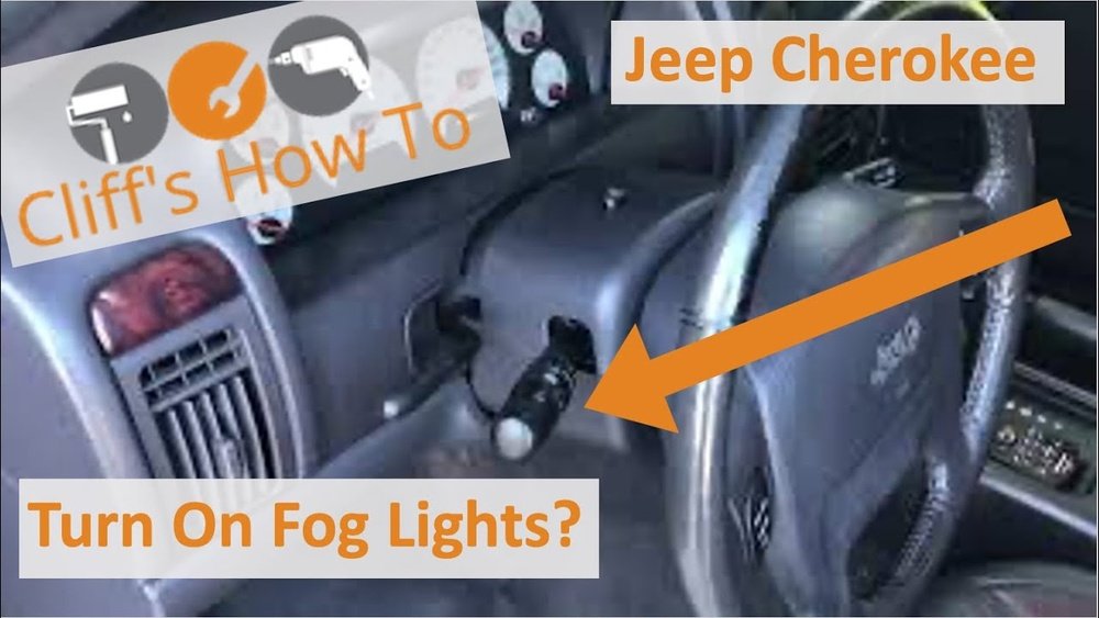 how to turn on fog lights 2001 jeep grand cherokee
