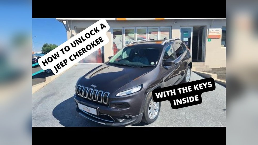 how to unlock a jeep compass without keys