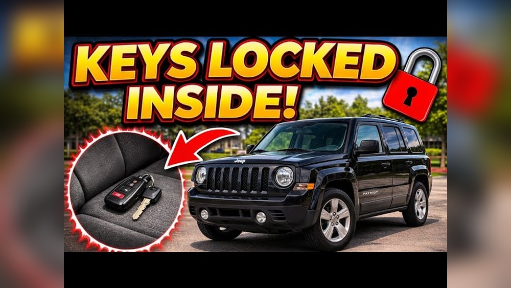 how to unlock a jeep patriot with keys inside