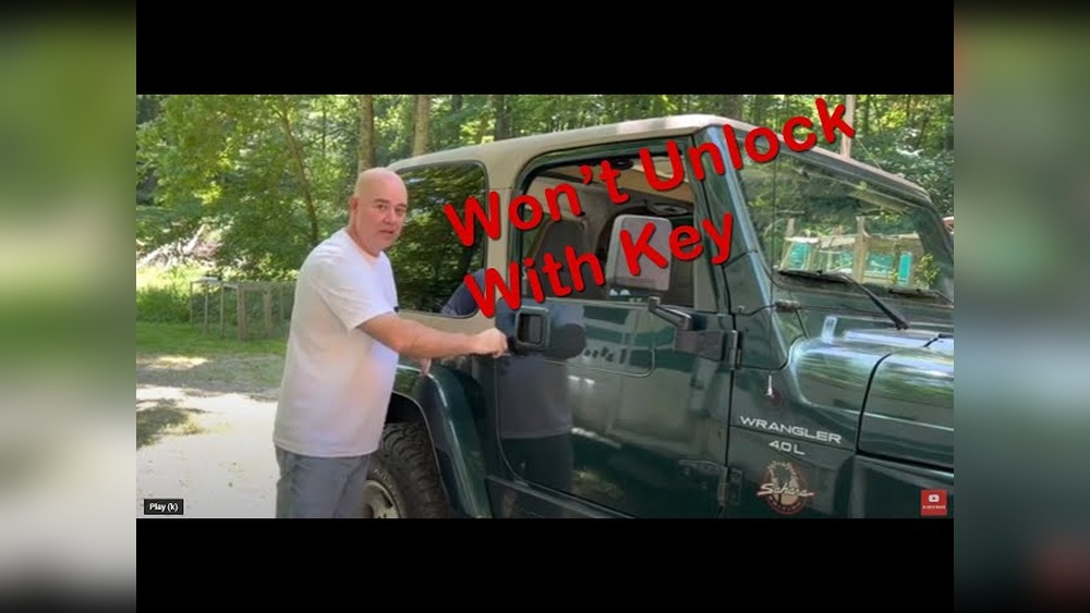 how to unlock a jeep wrangler door