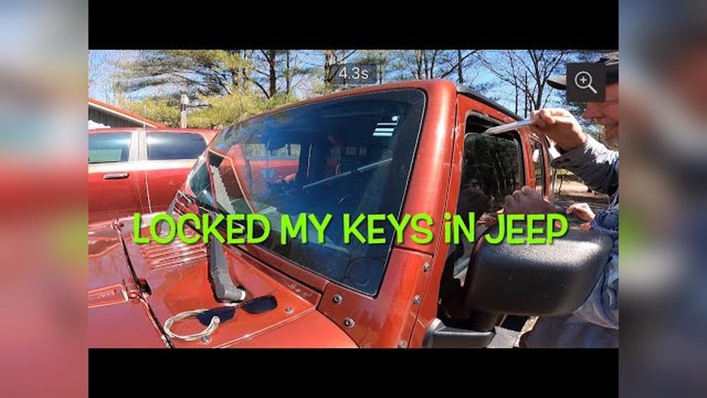 how to unlock a jeep wrangler with keys inside