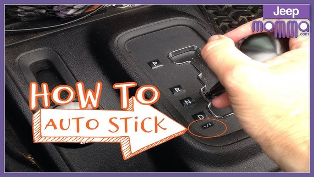 how to use autostick jeep compass