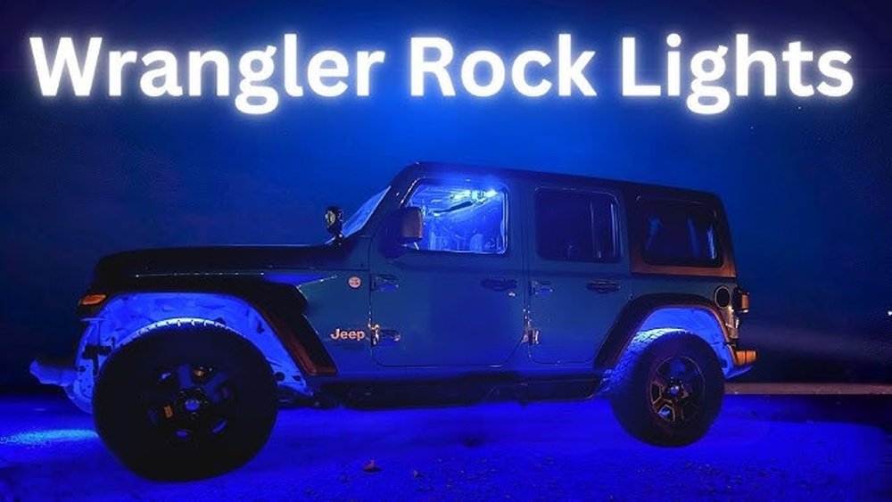 how to wire rock lights on a jeep