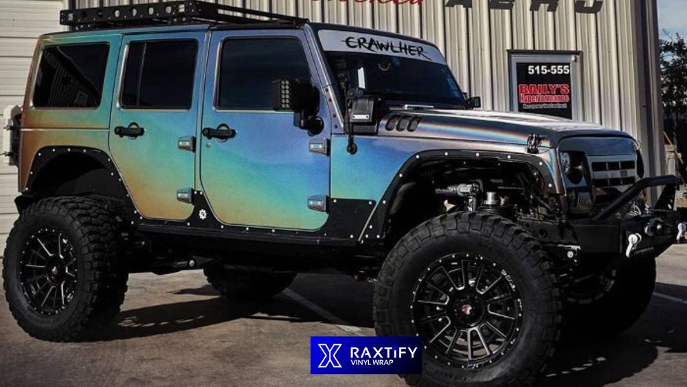 how to wrap a jeep