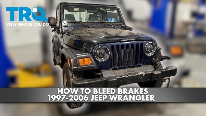 How To Bleed Brakes On A Jeep Wrangler: Step-by-Step Guide