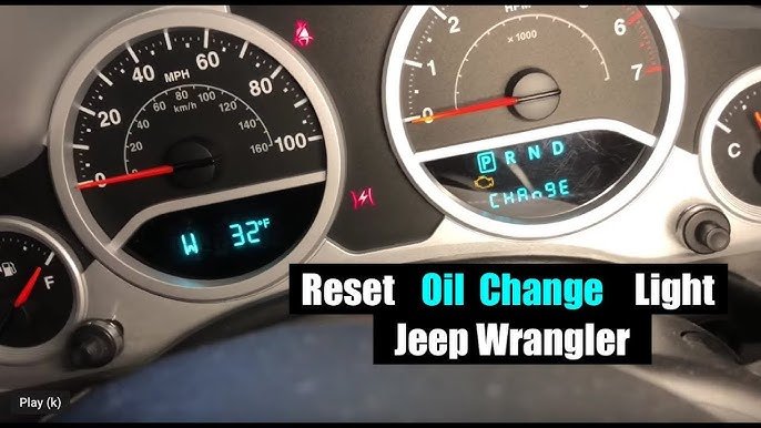 How To Reset Oil Change Light On Jeep: Easy Step-by-Step Guide