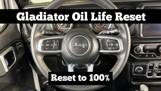 How To Reset Oil Light Jeep Gladiator: Quick & Easy Guide
