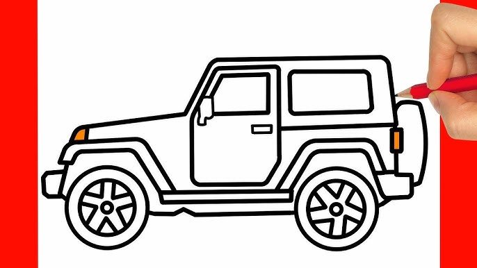 How To Draw A Simple Jeep: Easy Step-by-Step Guide
