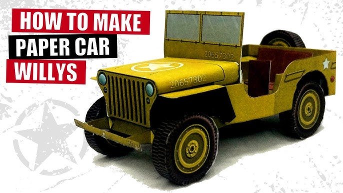 How To Make A Paper Jeep: Step-by-Step Guide for Beginners How To Make A Paper Jeep: Step-by-Step Guide for Beginners