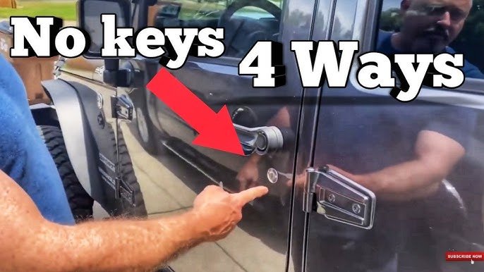 How To Open Jeep Door Without Key: Quick and Easy Solutions