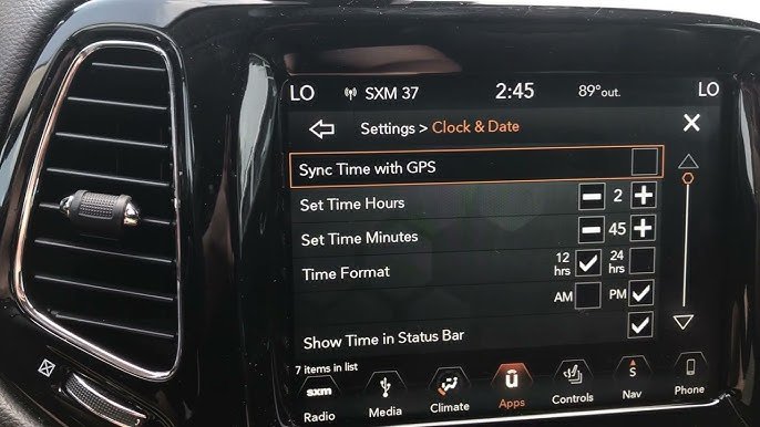 How To Change The Time In A Jeep Compass: Easy Step-by-Step Guide