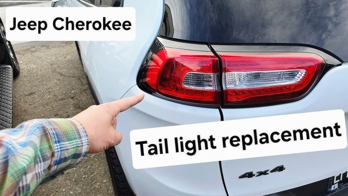 How To Replace Jeep Cherokee Tail Light Assembly On Hatchback Easily