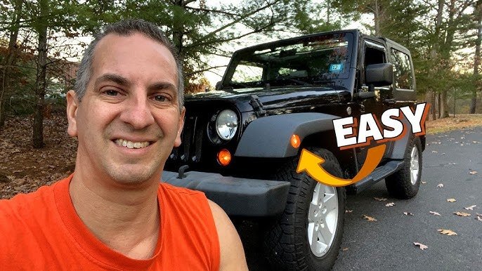 How To Replace Side Marker Light On Jeep Wrangler JK Easily