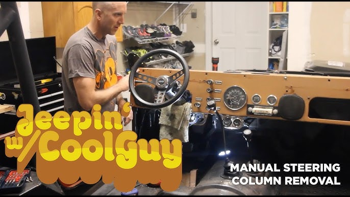 How To Remove Steering Wheel From 1984 Jeep CJ7 Easily