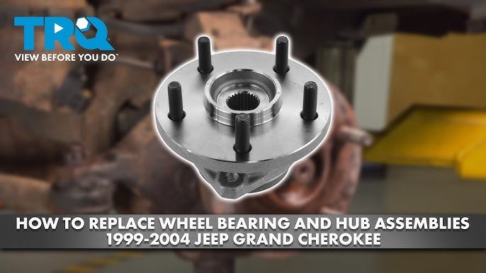How To Change 02 Jeep Grand Cherokee Wheel Bearing Easily