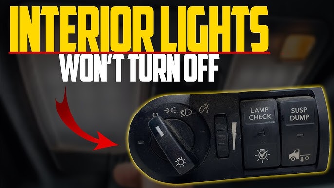 How To Adjust Crown Jeep Door Dome Light Switch Easily