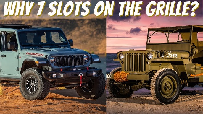 Why Does Jeep Have 7 Grills? Uncovering the Iconic Design Secret