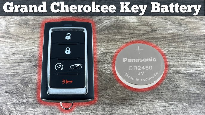 Jeep Grand Cherokee L Key Fob Battery Replacement Guide