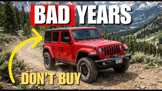 Jeep JK Years to Avoid: Expert Guide to Smart Buying