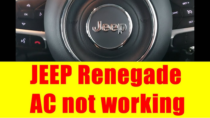 Jeep Renegade AC Not Working? Troubleshooting Tips That Work