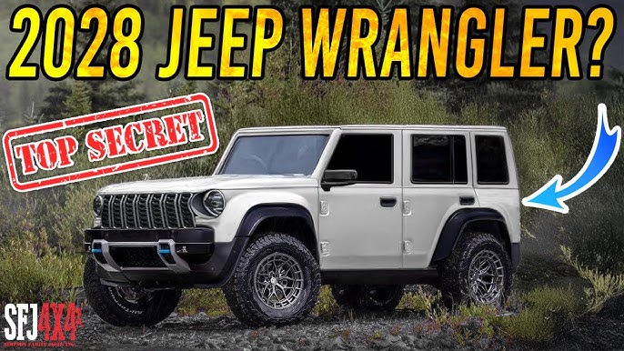 What Does The New Jeep Wrangler Look Like: First Look & Features