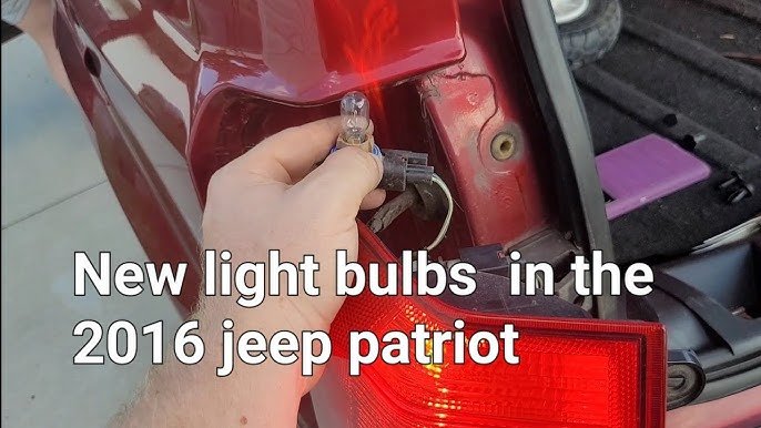 How Too Change Rear Tail Light 2016 Jeep Patiort: Easy Step-by-Step Guide