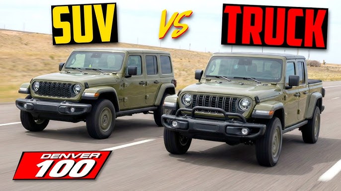 Is A Jeep A Truck Or SUV? Unveiling the Ultimate Comparison