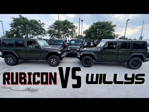 Jeep Wrangler Willys Wheeler Vs Rubicon Jeep Wrangler Willys Wheeler Vs Rubicon: Ultimate Off-Road Showdown