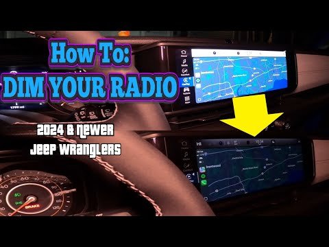 How To Dim Screen On Jeep Wrangler: Easy Steps for Night Driving