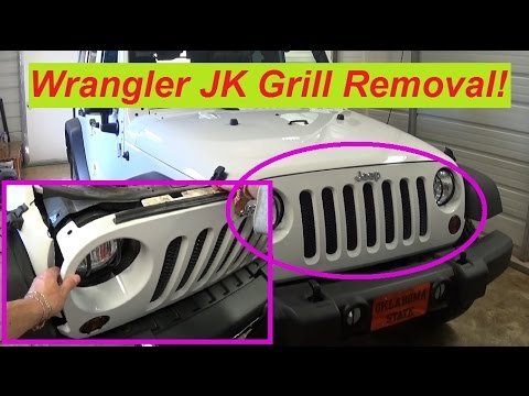 How To Remove Jeep Wrangler Grill: Step-by-Step Guide