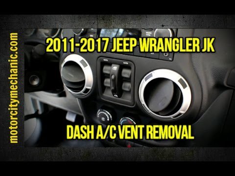 How To Remove Jeep Air Vents: Easy Step-by-Step Guide