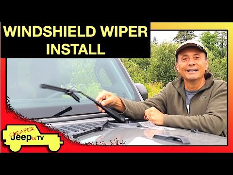 How To Take Windshield Wipers Off Jeep Wrangler Easily