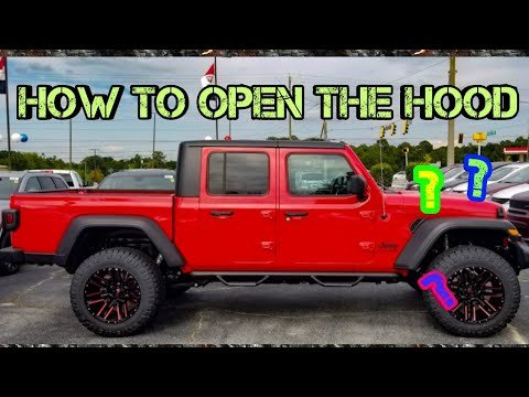 How To Open Hood Jeep Gladiator: Easy Step-by-Step Guide How To Open Hood Jeep Gladiator: Easy Step-by-Step Guide
