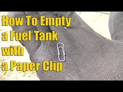 How To Drain 2000 Jeep Grand Cherokee Fuel Tank Safely