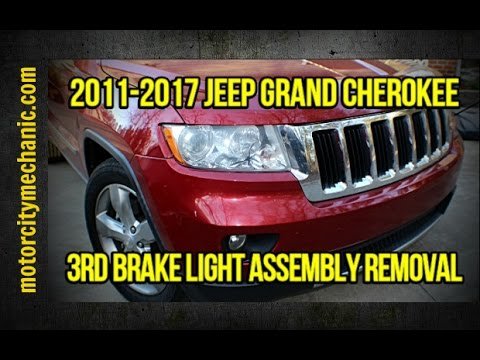 How To Replace Third Brake Light On Jeep Grand Cherokee Easily