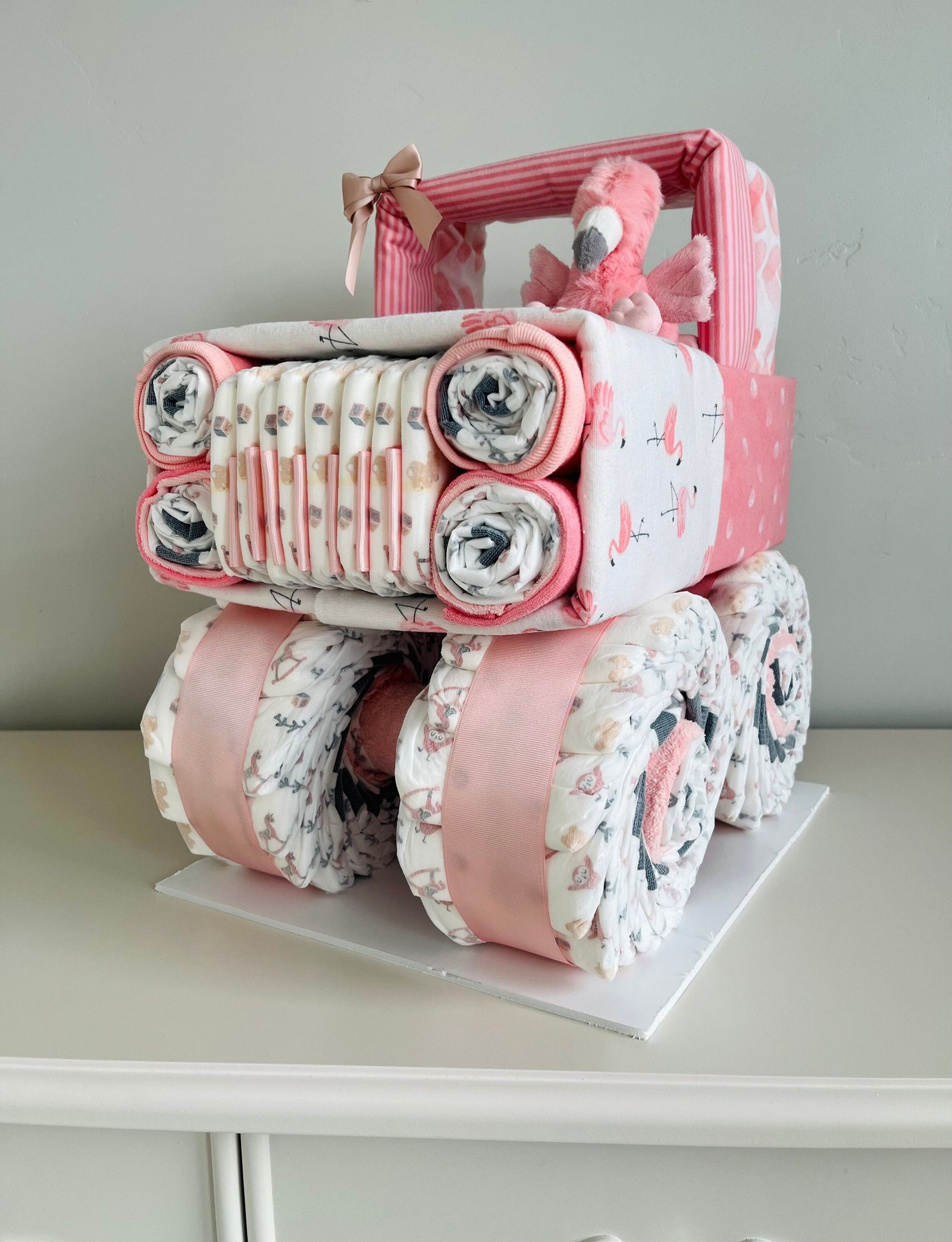 How To Make A Safari Jeep Diaper Cake: Step-by-Step Guide