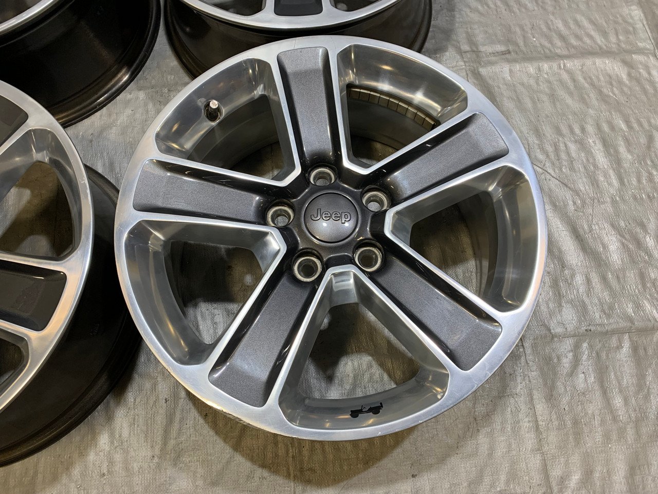 Jeep Wrangler Sahara OEM Factory Wheel: Upgrade Now