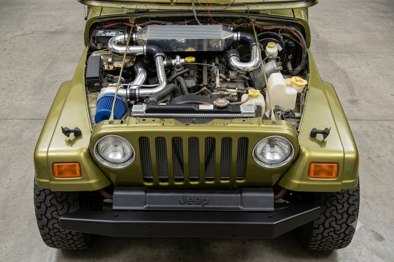 40 Inline 6 Jeep Engine Turbo Kit: Boost Your Power