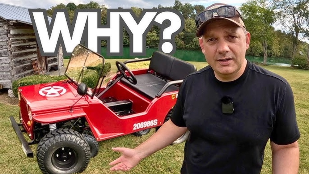 is the tractor supply mini jeep street legal