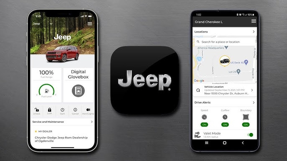 is there a jeep app for remote start